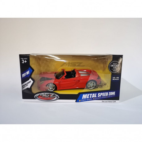 MSZ metallist mudelauto Porsche Carrera GT, skaala 1:24