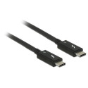 DeLOCK 84847 USB cable USB 3.2 Gen 2 (3.1 Gen 2) 2 m USB C Black