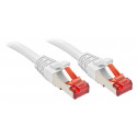 Lindy Rj45/Rj45 Cat6 2m networking cable White S/FTP (S-STP)