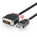 Lindy 1m DisplayPort to DVI-D Cable