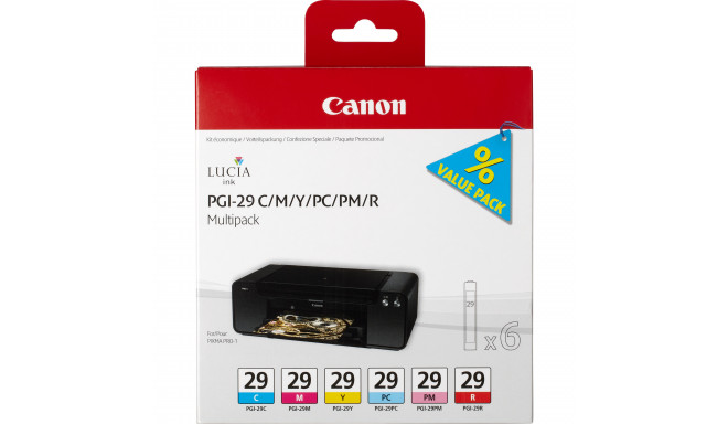 Canon PGI-29 C/M/Y/PC/PM/R Multipack