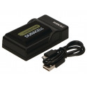 Duracell Charger with USB Cable for DR9700A/NP-FH50