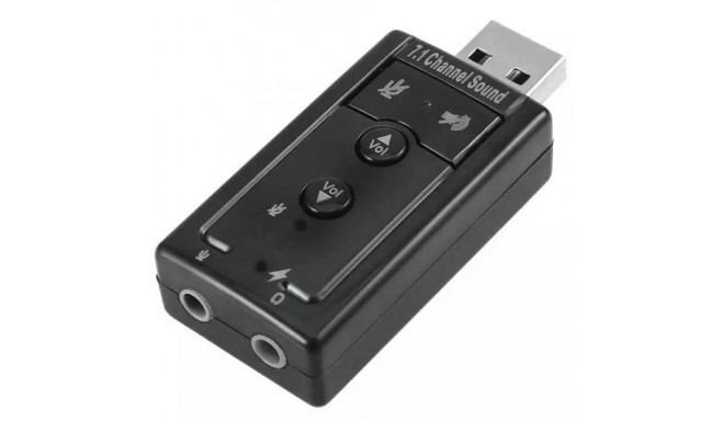 AK103B Virtuaalne 7.1-kanaliline USB helikaart