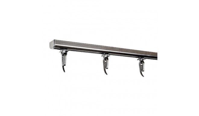 PROFILE D ALUMINUM 150CM BLACK