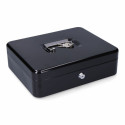 Safe-deposit box Micel CFC09 M13402 Black Steel 30 x 24 x 9 cm Safe-deposit box Micel CFC09 M13402 Black Steel 30 x 24 x 9 cm