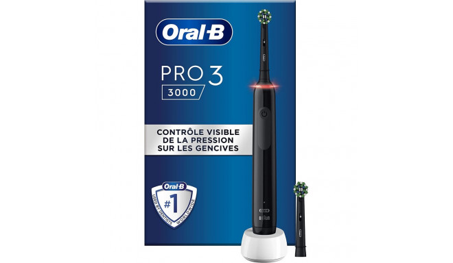 Oral-B Pro 3 3000 Cross Action electr. Toothbrush black