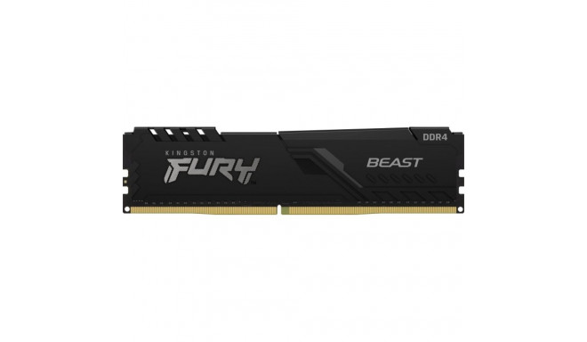 Kingston Fury Beast mälu, DDR4, 8 GB, 3600MHz, CL17 (KF436C17BB/8)