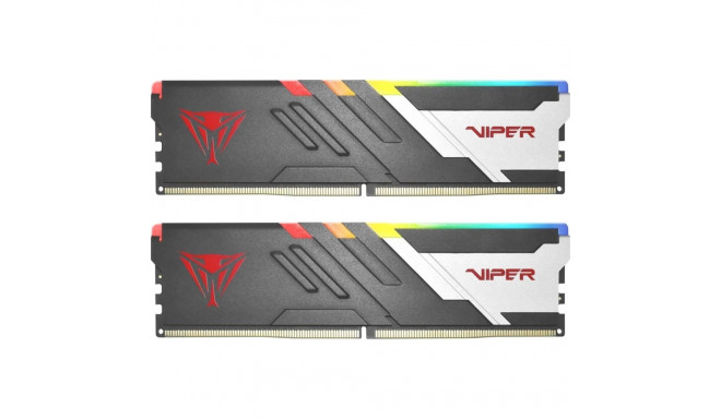 Patriot Viper Venom RGB operatiivmälu, DDR5, 32GB, 6000MHz, CL36 (PVVR532G600C36K)