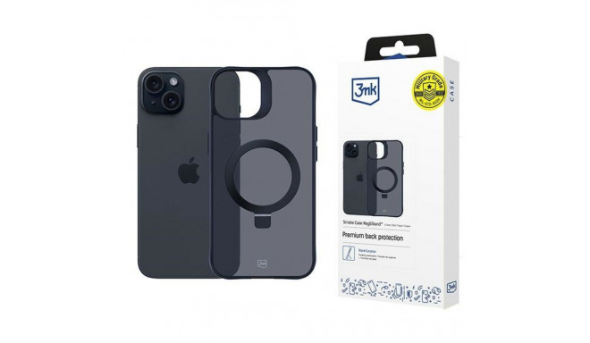 3MK Smoke Case iPhone 15Magsafe & Stand