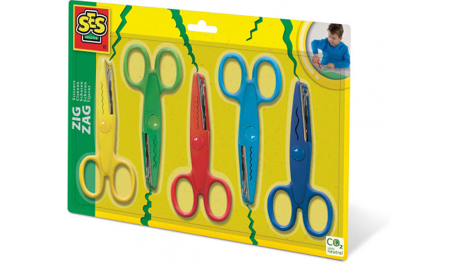 SES Scissors set Zigzag