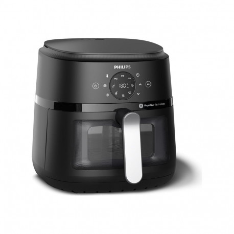 Philips NA231/00 Airfryer, 1700 W, Pan volume 6.2 L, Black, Silver | Philips Airfryer | NA231/00 | P
