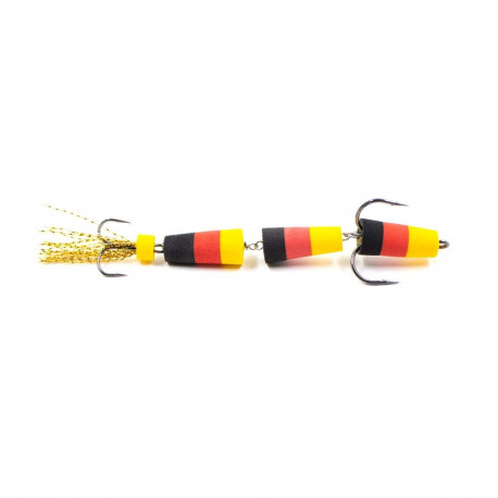 Merganser Mandula 110mm Yellow/Red/Black