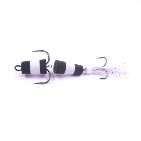 Merganser Mandula MA-84-0006, 3.3 g, 84 mm, Black / White / Black, 1 pcs