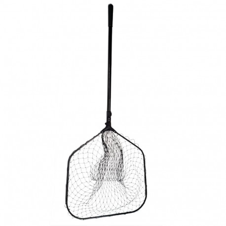 Landing Net SWD 60x60x60cm telescopic 2,3m nailon