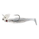 Chatterbait DIEZEL 1/4 унции/7 г Smoky Shad (Серебряное лезвие/Белая голова)