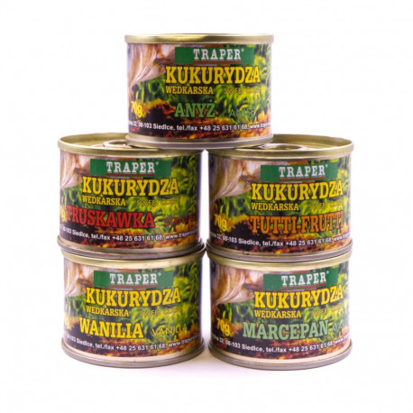 Hook bait TRAPER Corn 70g Marzipan