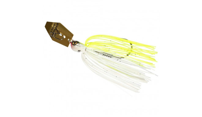 Chatterbait Elite Evo 3/8 uncijos/10,6 g Chartreuse/White