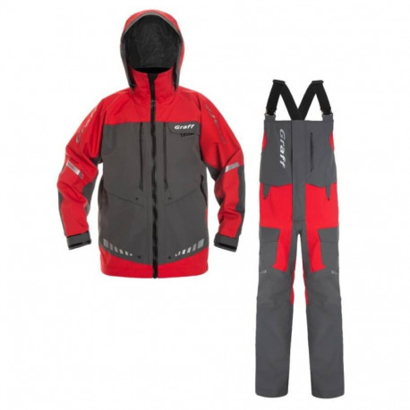 Fishing set Graff 631-B-1 XL/176 red/grey
