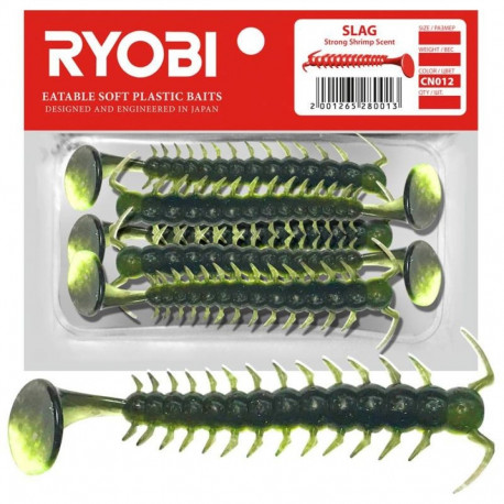 Soft lure Scented Ryobi Slag 36mm CN012 8pcs