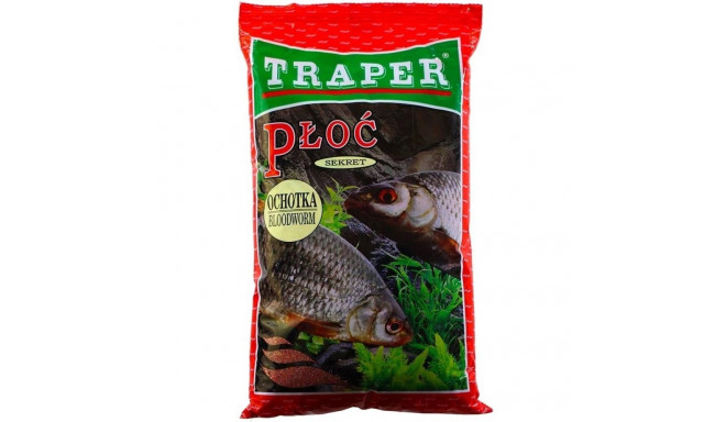 Groundbait TRAPER Sekret Roach bloodworm 1kg