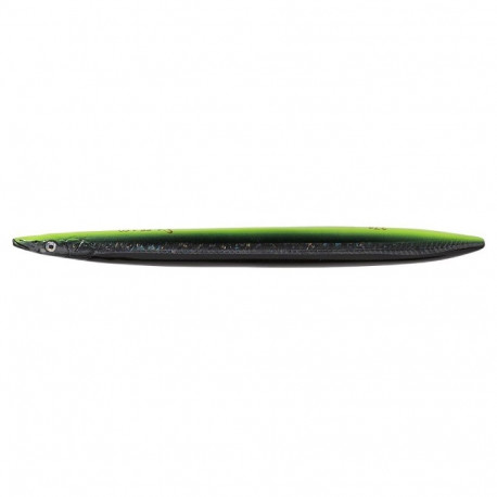 SavageGear 3D Line Thru Sandeel 12.5cm/19g/0-1m Black Yellow Glow