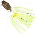 Chatterbait Micro Chartreuse/White, 1/8 uncijos/3,5 g