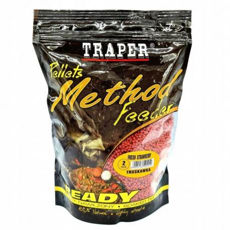 TRAPER Method Feeder Pellet Maasikas 2mm/500g