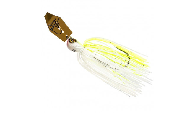 Chatterbait Elite Evo 1/2 унции/14 г Шартрез/Белый