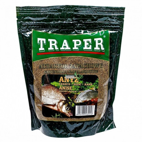 Groundbait additive TRAPER Atraktor Anise 250g