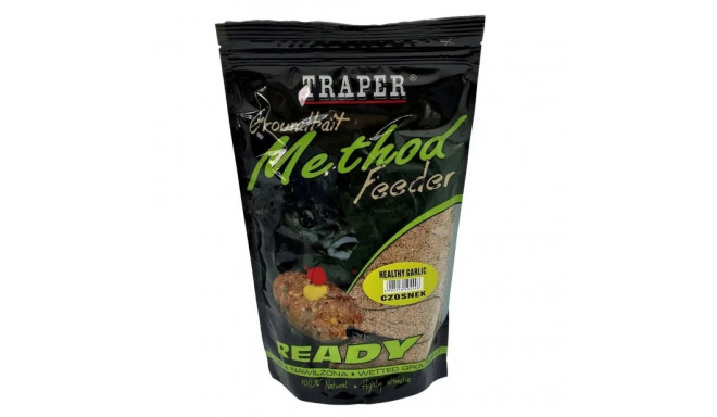 Groundbait TRAPER Method Feeder Ready Česnakai 750g