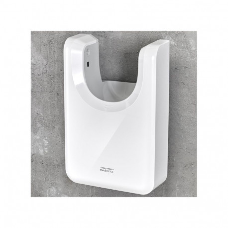 MEDICLINICS M23A U-Flow hand dryer, White