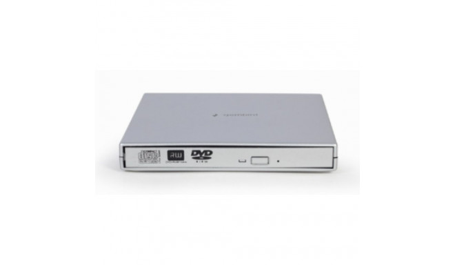 Gembird DVD-USB-02-SV external CD / DVD drive  DVD  plus-minus  RW recorder  silver color