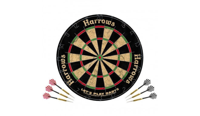 Harrows Let&#39;s Play Darts Game Set HS-TNK-000013312