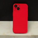 Silicon case for iPhone SE 2024 red