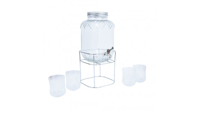 Joogianum +4klaasi PARTY SET 4L, alusraamiga