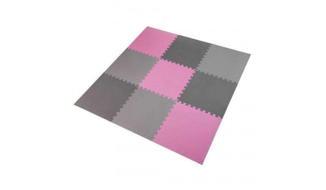 Puzzle mat multipack One Fitness MP10 pink-grey