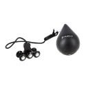 Hula hop plus size with tabs and weights HMS HHW12 black