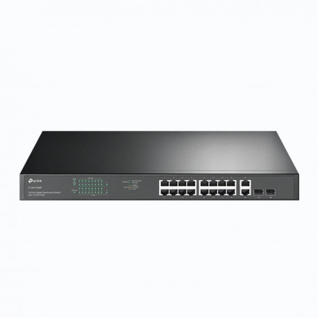 TP-Link võrgulüliti 18-pordiline gigabit raki paigaldatav 16 PoE+