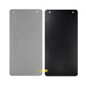 Club fitness mat with holes HMS MFK01 grey-black