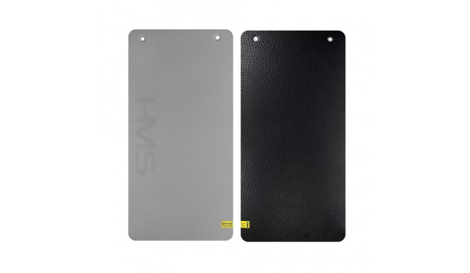 Club fitness mat with holes HMS MFK01 grey-black