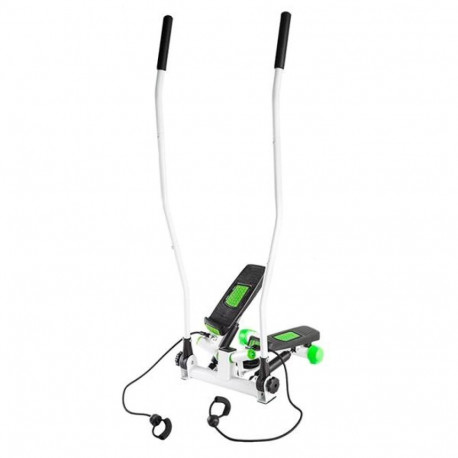 Green oblique stepper with movable arms and cables HMS S3085
