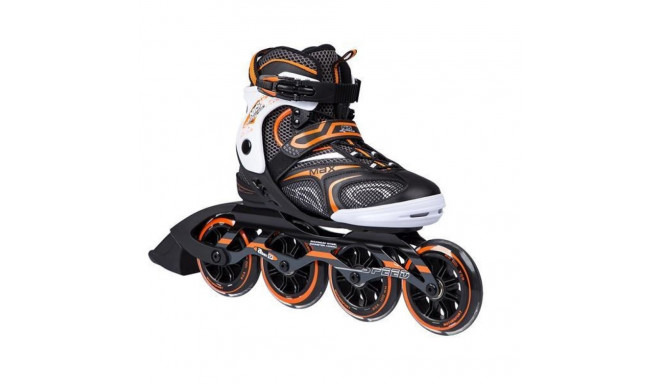 INLINE SKATES NILS EXTREME NA1060S BLACK-ORANGE SIZE. 39