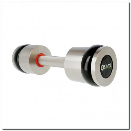 Chrome hantlid 2x8 kg silikoonosadega HMS Premium HH08