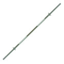 STANDARD BARBELL BAR WITH THREAD AND CLAMPS HMS GPR180 1800MM 9.75KG