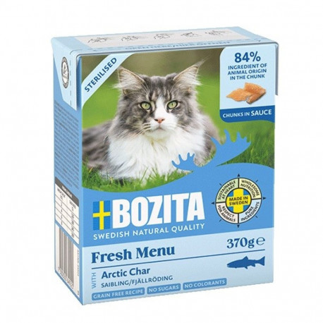 BOZITA Fresh Menu steriliseeritud arktiline paalia märg kassitoit 370g