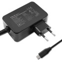 Qoltec GaN POWER PRO Charger | 1xUSB-C | 90W | 5-20V | 3-4.5A | Black