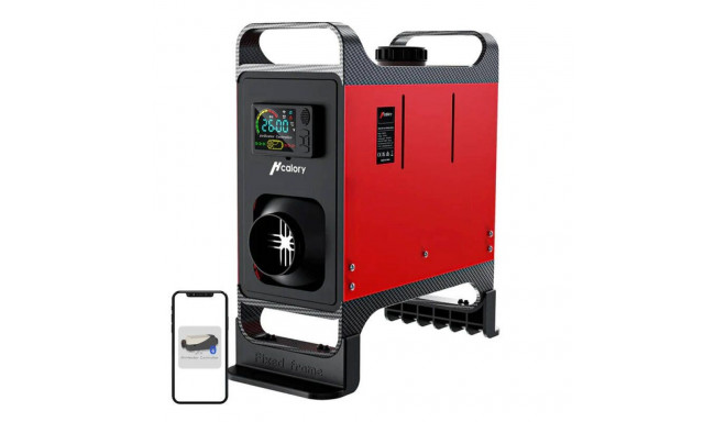 Hcalory Parking heater HCALORY HC-A02, 8 kW, Diesel, Bluetooth (red)