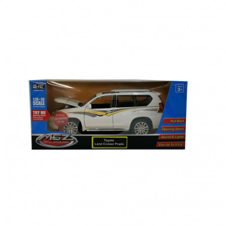 MSZ metallist mudelauto Toyota Land Cruiser Prado, skaala 1:32