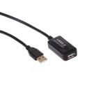 Maclean MCTV-757 USB cable USB 2.0 10 m USB A Black