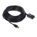 Maclean MCTV-757 USB cable USB 2.0 10 m USB A Black